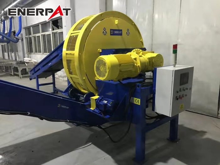 無錫電子垃圾破碎機現場圖1 無錫電子垃圾破碎機現場圖1