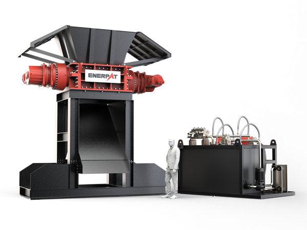 雙軸液壓破碎機