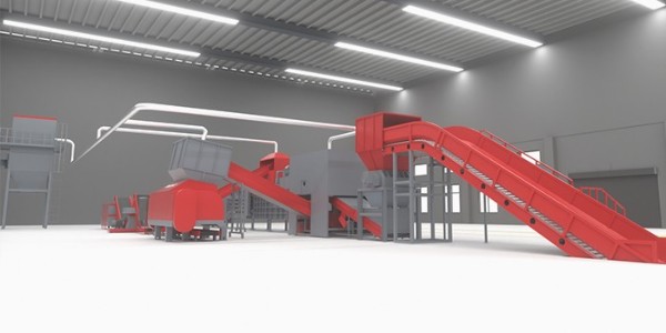 紙廠絞繩如何處理？恩派特絞繩破碎處理線處理流程分享