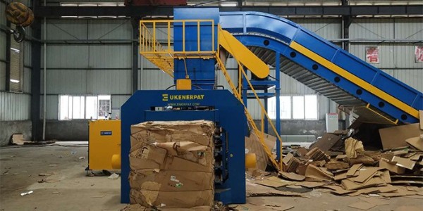 廢紙打包機怎么操作？全自動臥式廢紙打包機操作流程分享