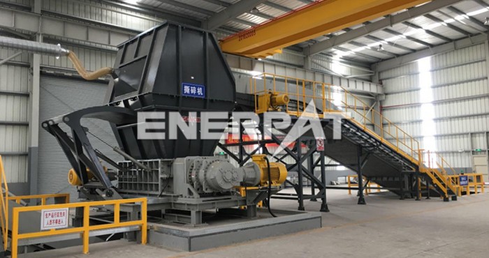 空調外殼撕碎機生產線