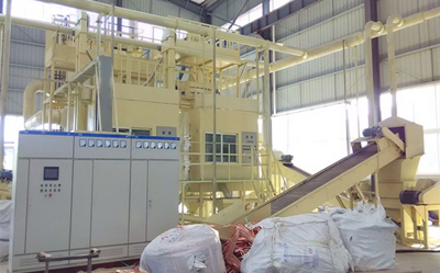 上海嘉定區再生物資回收中心破碎處置案例