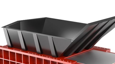 大料斗和全自動處理模式 大料斗和全自動處理模式